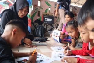 Sanggar Anak Perjuangkan Pendidikan Anak di TPST Bantargebang