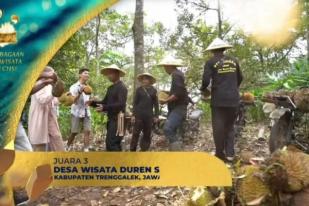 Kampung Durian Trenggalek Juara Anugerah Desa Wisata 2023