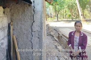 Gempa Rusak 10 Rumah Warga Kupang