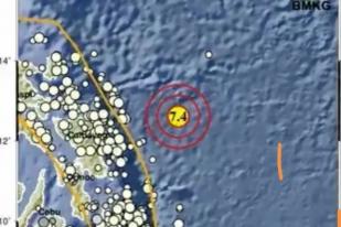 Gempa Magnitudo 7,4 Landa Melonguane Sulawesi Utara