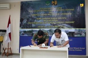 PUPR dan TNI Pelihara 11 Situ dan Sungai di Jabodetabek