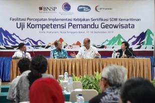 Kemenko Maritim Fasilitasi Uji Kompetensi Pemandu Geowisata 