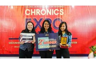 Tim Wonder Women TI Unpar Raih Juara II Dalam Chronics 2019