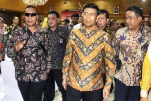 Wiranto Datangi Kemenko Polhukam Urus Persiapan Sertijab