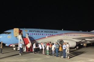 Presiden Jokowi Tiba di Ambon