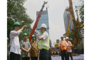 Jokowi: MRT Jakarta Rampung Dulu, Menyusul Bekasi, Tangerang dan Bandara