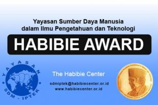 Habibie Award Jadi Ajang Tahunan Nasional Mulai 2020