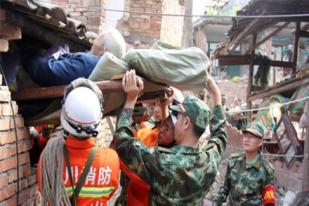 Gempa Sichuan Tewaskan Ratusan Jiwa