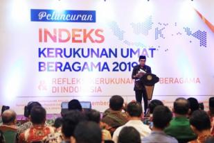 Indeks Kerukunan Umat Beragama 2019 Naik 