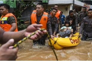 Titik Banjir Terbanyak Ada di Kota Bekasi