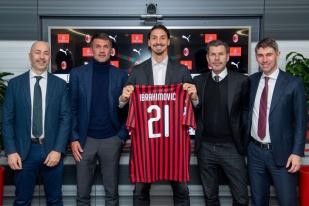 Hijrah ke AC Milan, Ibrahimovic Pilih Jersey Nomor 21