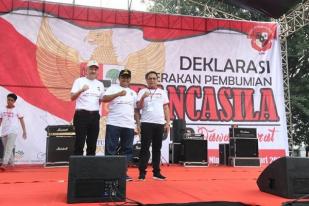 Jabar Deklarasikan Gerakan Pembumian Pancasila