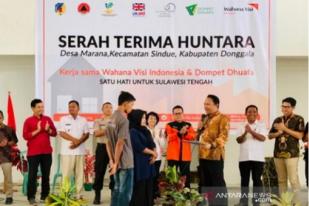 WVI Serahkan Huntara kepada Masyarakat Terdampak Bencana