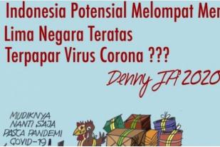 Denny: Indonesia Berpotensi Lima Besar COVID-19 Jika Mudik Dibolehkan