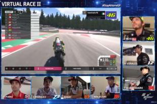 Valentino Rossi Menikmati Debut di Balapan Virtual MotoGP