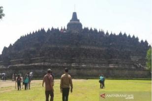 Stiker Penanda Suhu Tubuh bagi Pengunjung Borobudur-Prambanan