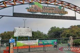 Normal Baru, Ragunan Gunakan Keset Disinfektan