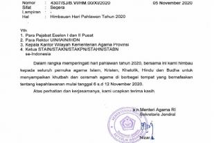 Kemenag Imbau Pemuka Agama Kotbah Kepahlawanan 