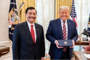 Luhut Bertemu Trump Sampaikan Terima Kasih untuk GSP