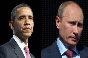 Obama dan Putin Bahas Solusi Krisis Ukraina 