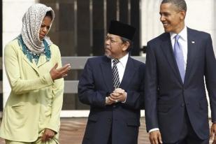 Rencana Barack Obama Kunjungi Masjid di AS Disambut Baik