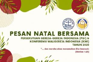 Pesan Natal PGI-KWI 2020: Bersaksi Tentang Belas Kasihan dan Kemurahan Allah