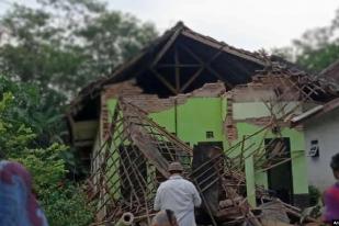 300 Rumah Rusak Akibat Gempa Jawa Timur