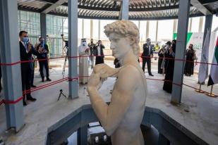 Replika Cetak 3D Patung “David” Karya Michelangelo Tampil di Dubai Expo