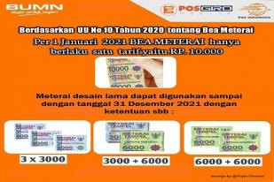 Lima Bulan Diterapkan Meterai Rp10.000, Apa Aspek Hukumnya?