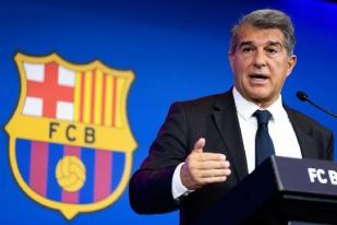 Laporta Minta Fans Barcelona Sabar untuk Kontrak Messi