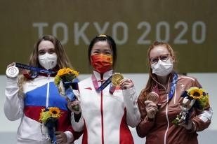 Olimpiade: China Raih Medali Emas Pertama pada Cabang Menembak