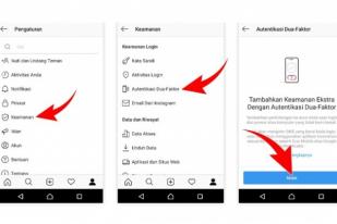 Autentikasi Dua Langkah Lindungi Keamanan Data Sosial Media