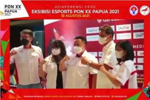 PON XX Papua Tandingkan Esport Mobile Legends, FF, eFootball