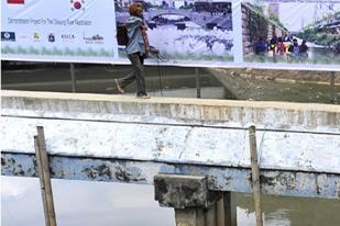 Indonesia-Korea Selatan Restorasi Sungai Ciliwung
