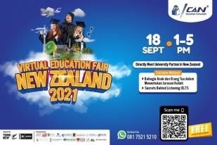 Kuliah di New Zealand Melalui ICAN Virtual Education Fair 2021