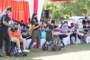 Penyandang Disabilitas Divaksinasi 2.000 Orang di Bali