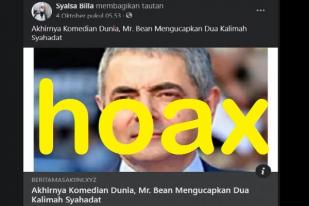 Hoaks Mr Bean Pindah Agama