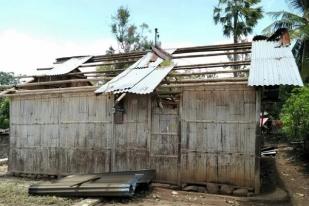 Angin Kencang Rusak Puluhan Rumah Warga Sikka