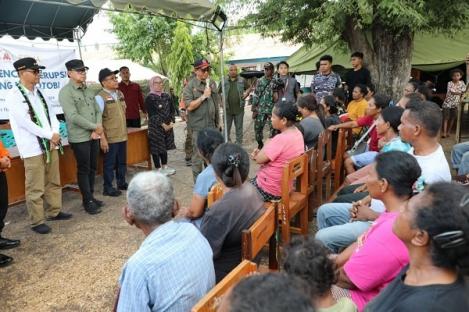 Akan Dibangun 442 Unit Hunian Sementara untuk Pengungsi Korban Letusan Lewotobi