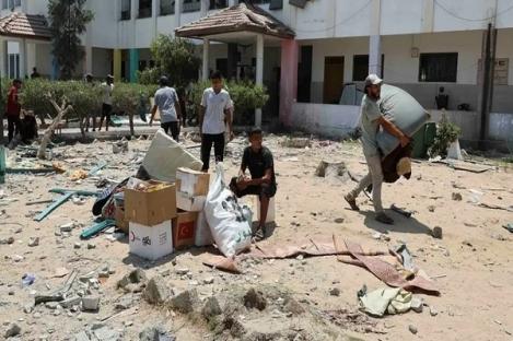 Israel Serangan Sekolah, Disebut Pusat Komando Hamas, 30 Tewas