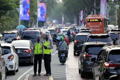 Pemerintah Lakukan Rekayasa Lalu Lintas di Jakarta pada Malam Tahun Baru 