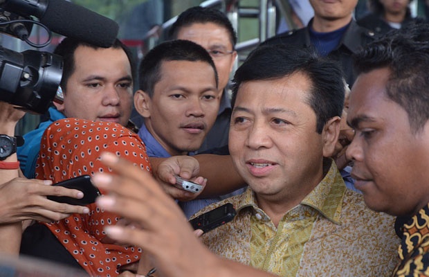 Bendahara Partai Golkar Setya Novanto Diperiksa KPK