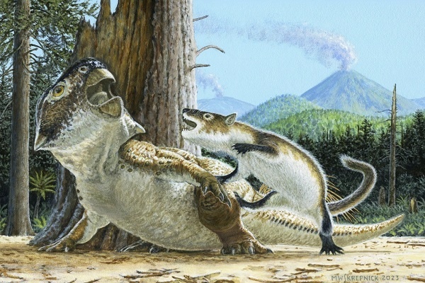 Temuan Fosil: Beberapa Mamalia Memangsa Dinosaurus