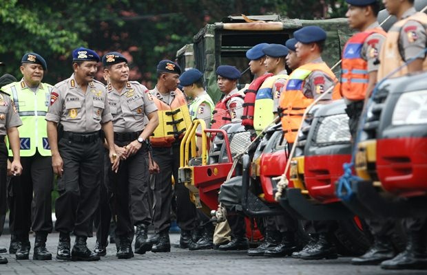 Polri Gelar Apel Siaga Penanggulangan Bencana