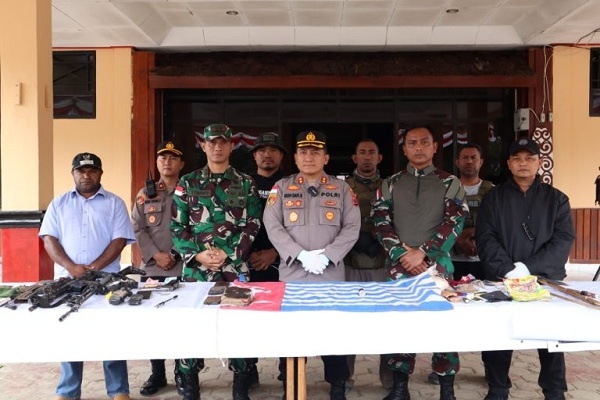 Satgas Lumpuhkan Lima Anggota KKB Papua di Kabupaten Pegunungan Bintang