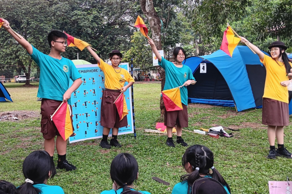 Keindahan Indonesia di Jambore Penggalang SMPK PENABUR Jakarta, Kwarda DKI Beri Pujian