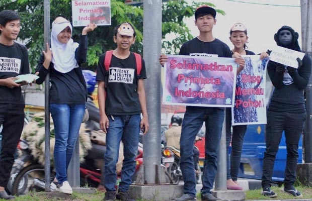 Peringatan Hari Primata Nasional di Cianjur