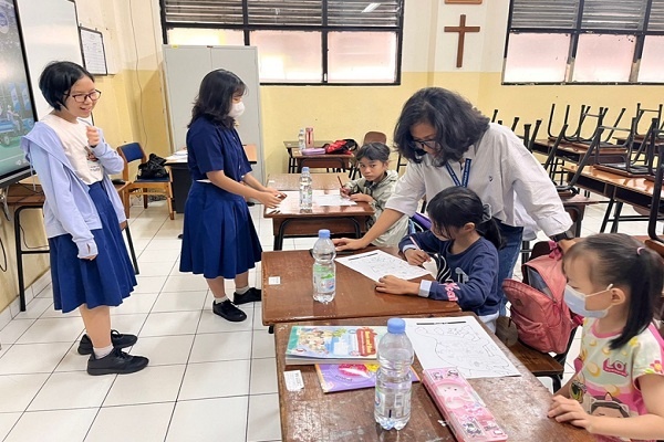 Sekolah PENABUR di Gunung Sahari, Jakarta Selenggarakan Bimbingan Belajar Gratis 