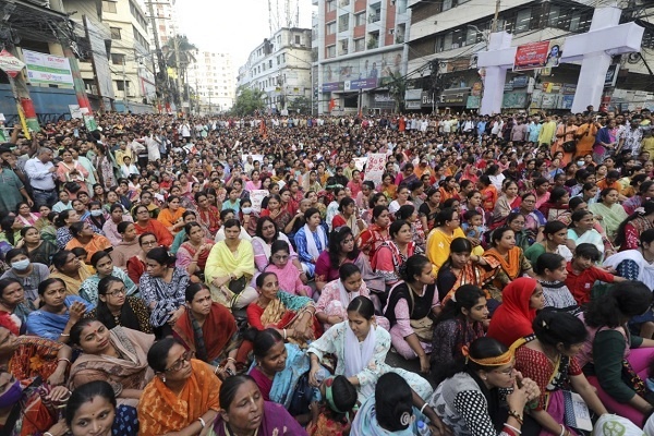 Pemimpin Hindu Bangladesh Ditahan Karena Unjuk Rasa untuk Perlindungan Minoritas