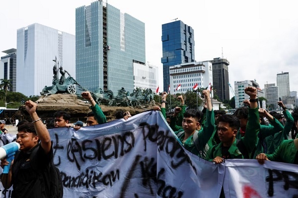 Media Asing Soroti Demonstrasi Mahasiswa Bertajuk "Indonesia Gelap"